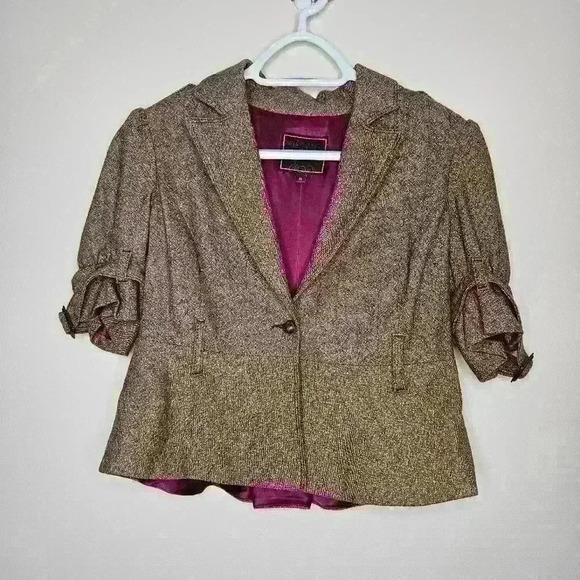 7 for All Mankind Wool Blazer Made in USA Item# 6S - Picture 1 of 8